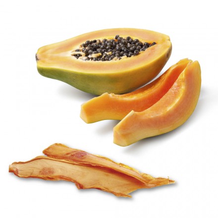 Papaya-Streifen BIO, 1000g