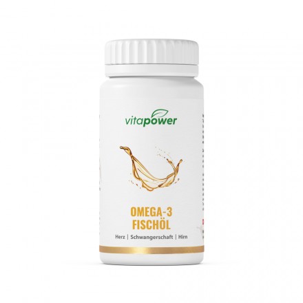 Premium Omega 3 Fischöl Kapseln | Vitapowershop