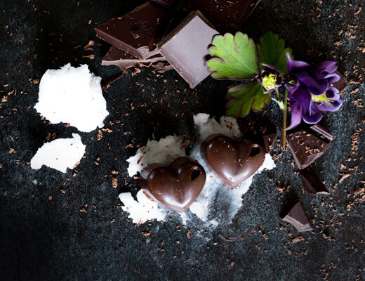 Rezeptbild von Kokos-Schoko-Pralinen